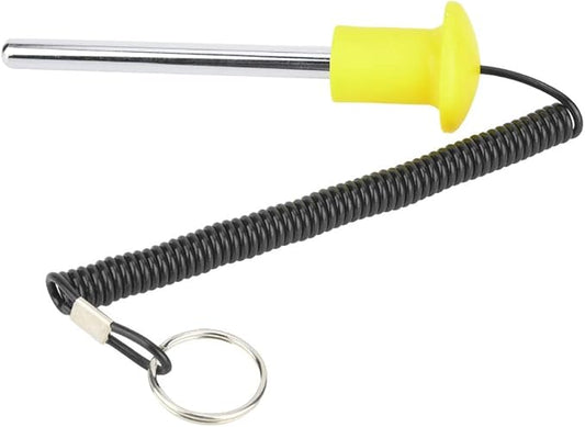 Alomejor Weight Stack Pin for Gym Equipment, Stainless Steel, Yellow