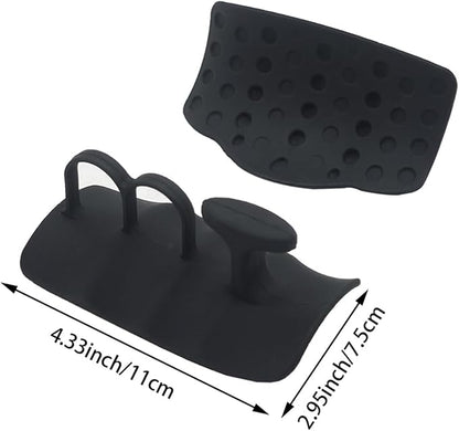 2025 Upgrade Rypt Grip for Weight Lifting Fingerless Workout Gloves for Men Women, Gryp Weight Grip with Anti-Slip and Sweat-Proof for Gym Grips Training and Exercise - (2 PCS, Black)