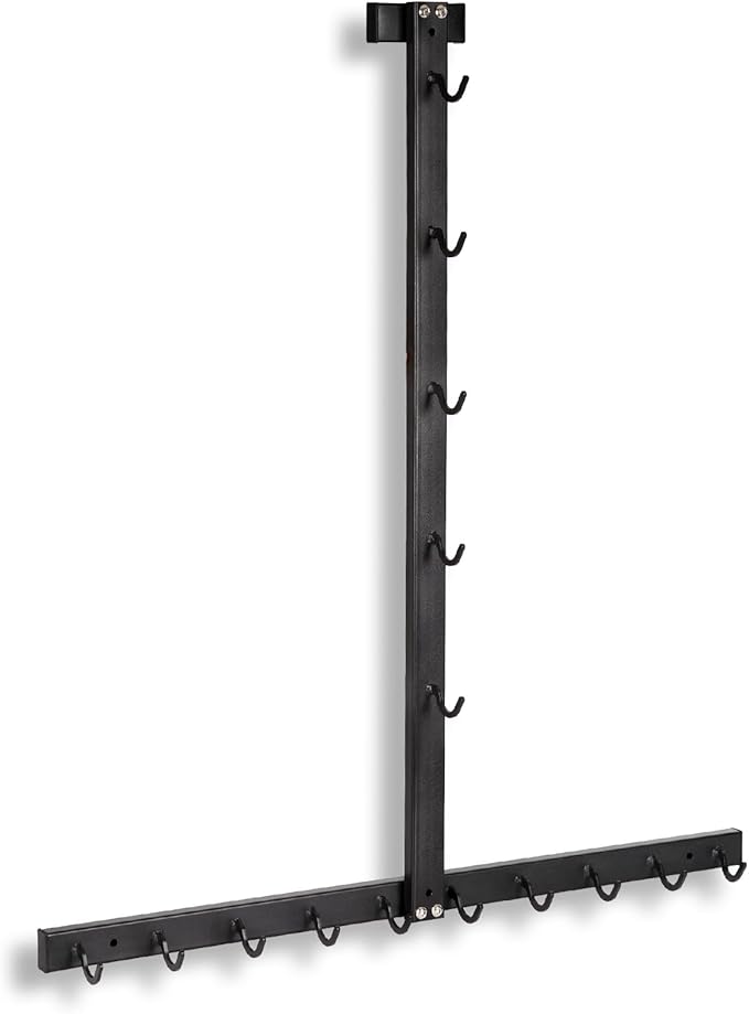 LAT Pulldown Attachments LAT Pull Down Bar Storage Rack for Mag Grip LAT Pulldown Machines Attachments Stand Cable Attachment Storage Rack for Home Gym and Gym Wall Storage
