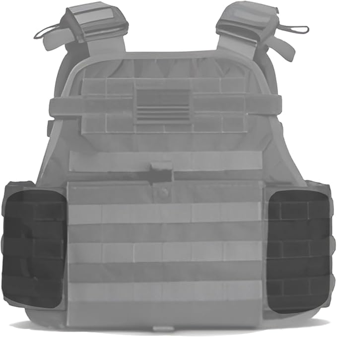 2pcs Nlj lllAWeighted Vest Side Plates - 8x6 Inches MINI Plates - 3.3LB/Pair - Premium Fitness & Training Equipment‌