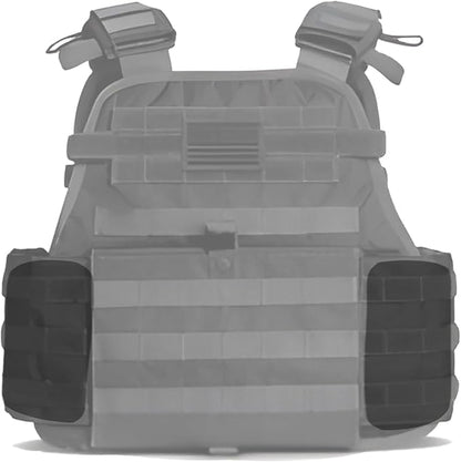 2pcs Nlj lllAWeighted Vest Side Plates - 8x6 Inches MINI Plates - 3.3LB/Pair - Premium Fitness & Training Equipment‌