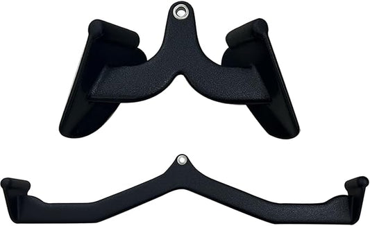 LAT Pulldown Attachments, LAT Bar Cable Machine Attachment,T-bar V-bar, LAT Pull Down Bars, Back Tricep Bar Strength Training Handle for Home Gym Fitness