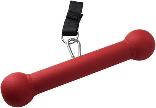 Body-Solid Tools Dog Bone Grip - Strength Training Equipment for Home Gym, Pull-Ups, Farmers Walks, Dumbbells, Kettlebells, Ideal for Grip and Forearm Strengthener, Non-Slip Matte Finish