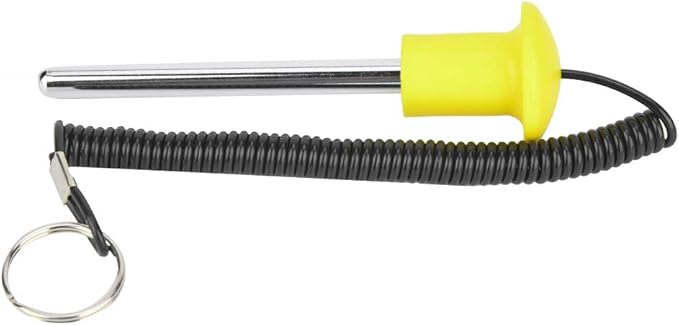 Alomejor Weight Stack Pin for Gym Equipment, Stainless Steel, Yellow