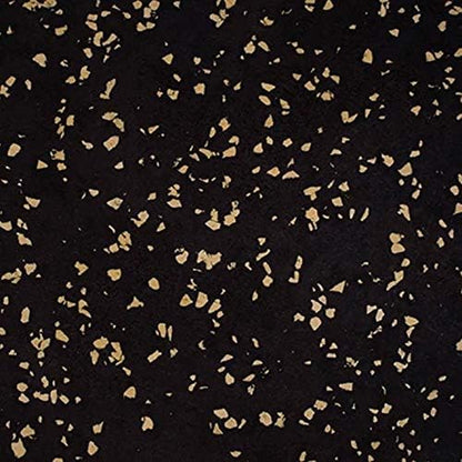 Playsafer Genaflex Lite Rubber 8mm Interlocking Tiles for Gym Flooring, Exercise Equipment, Exercise Areas - 20" X 20"