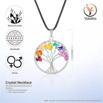 Yellow Aventurine Crystal Tree - Chakra Stones - Crystal Tree of Life - Crystals and Stones - Holistic Gifts for Women - Spiritual Room Decor - Gemstone Tree - Crytals and Gemstones - Good Luck Gifts