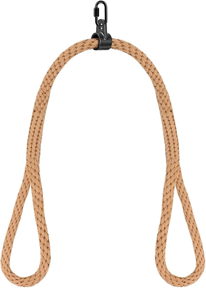Kipika Tricep Rope 40 Inch - Heavy-Duty Nylon Gym Pull Down Rope for Cable Machine - Cable Machine Accessories for Home Gym - Cable Machine Attachments Pulley System