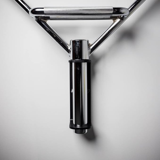 PRx Performance Vertical Barbell Storage Rack - Wall-Mounted, Space-Saving Single Weight Bar Holder for Efficient Organization in Home or Commercial Gyms, Durable, Easy to Install, USA Made, Black
