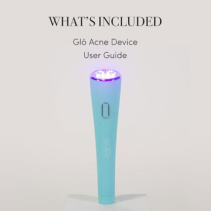 reVive Glo Multi-Spectrum Acne Tools, Medspa-Quality Red & Blue Light Wand, FDA-cleared Face Tools for Skincare, Science-Backed LED Light Therapy Products