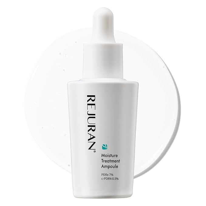 REJURAN® Moisture Treatment Ampoule, c-PDRN® - Hydrating Facial Serum for All Skin Types, Soothing & Barrier Strengthening, Moisture Retention with PDRx, Korean Skin Care (1.01 fl oz)