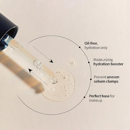 Black Yuja Bean Skin Booster Serum - Moisturizing, Sensitive Skin, Korean Skincare, Hypoallergenic, Deep Hydration, Vegan, Oil-free, Makeup Adherence, Inner Dryness, K-Beauty