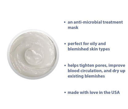 Raya Bio-Drying Masque (710) | Facial Treatment Mask for Oily and Break-Out Skin | Helps Dry Up Blemishes, Minimize Pores, and Reduce Oiliness