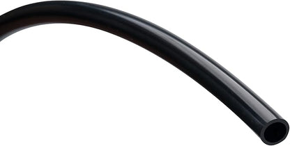 Silicone Tubing 3/4” ID × 1” OD - 16FT Black Flexible Food Grade Hose Soft Pure Silicon Tube for Home Brewing Wine Making Hydroponic Pond Pump, Temp Resistance