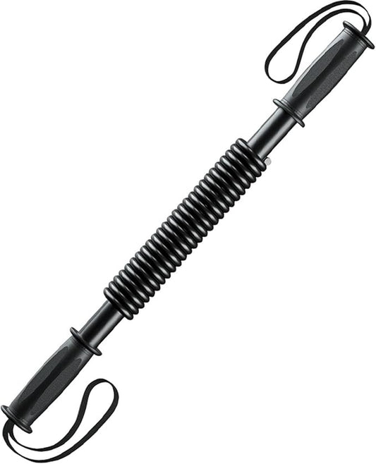 Spring Power Twister Bar, Upper Body Exercise, Fitness Workout Equipment, Chest Expander Strength Training for Muscle Pulling
