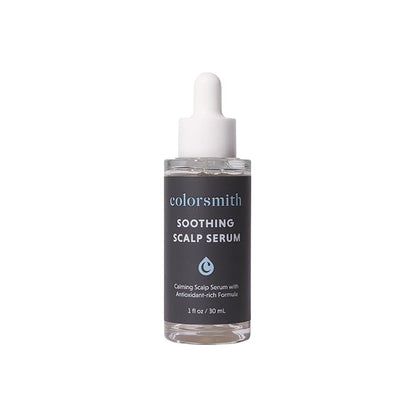 Soothing Scalp Serum, Biotin and Copper Tripeptide Formula, Antioxidant-Rich, 1 fl oz
