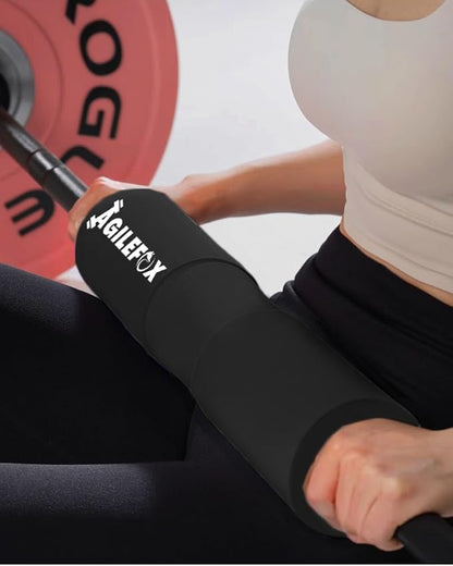 AGILEFOXX Barbell Pad - Squat Pad-Hip Thrust Foam Pad, Comfort & Safety for Strength Training