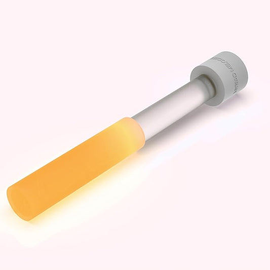 Acrylic Strikers - Small - Select Your Favorite Color Accessory To Match With Your Singing Bowl - Illuminating Wavelength For Sound Baths and Performances - Orange Color