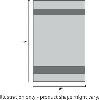 BAGNO MILANO Turkish Bath Towels, Soft Plush Jacquard Luxury Bath Towels, Quick Dry Towel Set (Coral Red, 4 Pcs Hand Towel Set)