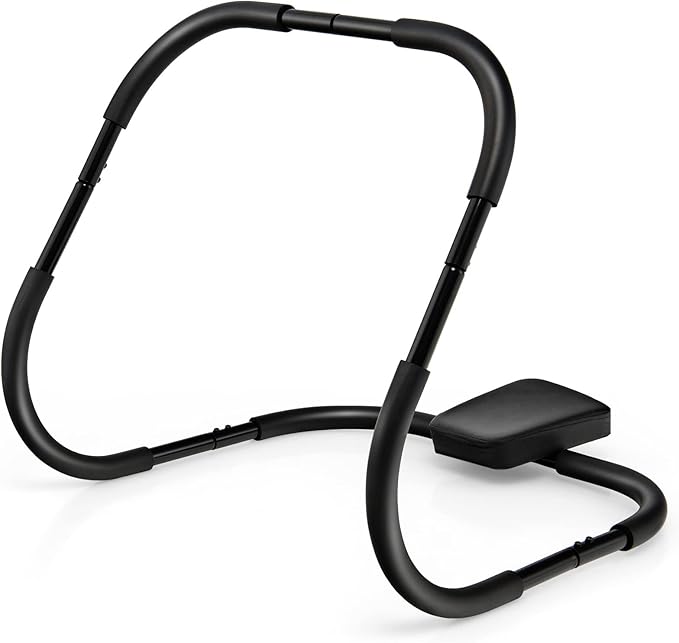 Goplus AB Fitness Crunch, Portable Abdominal Machine Workout Exerciser for Core Strength, Muscle Training, Sit Up AB Trainer for Home, Office, Gym