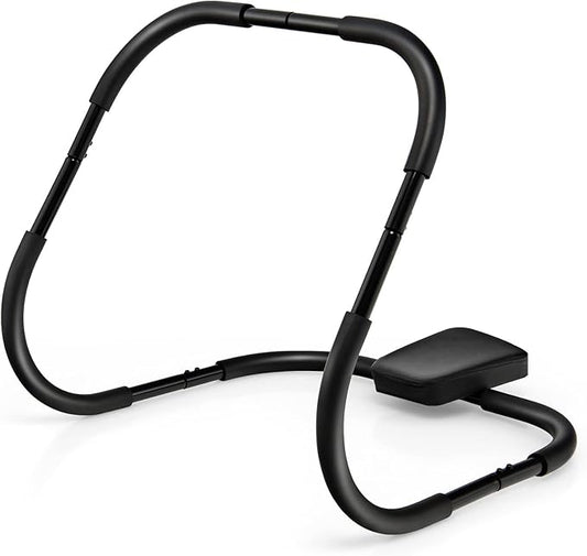 Goplus AB Fitness Crunch, Portable Abdominal Machine Workout Exerciser for Core Strength, Muscle Training, Sit Up AB Trainer for Home, Office, Gym