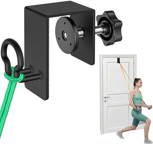 BeneLabel Heavy Duty Door Anchor for Fitness Training - Compatible with Resistance Bands, Suspension Straps and More - Ideal for Home Gym Workout, Strength Training, Physical Therapy