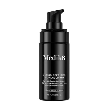 Medik8 Liquid Peptides Advanced MP - Peptide Serum - Face Serum for Wrinkle Reduction - Hydrating and Supports Collagen, Hyaluronic Acid - 1 oz