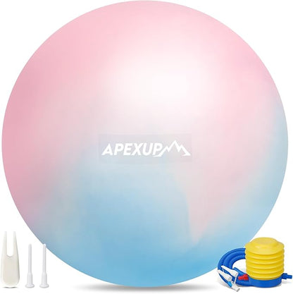 APEXUP Yoga Ball Exercise Ball Anti Slip Heavy Duty for Fitness, Balance & Core Workout