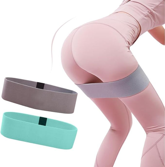 Fabric Resistance Bands, Elastic Bands of Different Levels, Hip and Leg Shaping Bands, Suitable for Yoga, Rehabilitation, Pilates, Fitness and Home Workouts