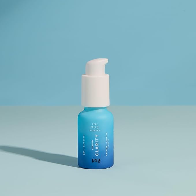 PSA - LIQUID CLARITY BHA & Bakuchiol Blemish Recovery Booster | Zinc PCA, Willow Bark, Black Cumin Oil | Suitable For All Skin Types (15 ml | 0.5 oz)
