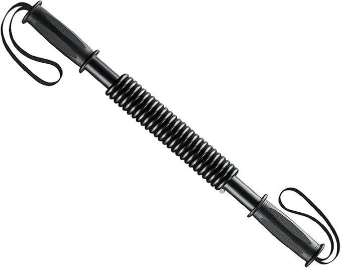 Spring Power Twister Bar, Upper Body Exercise, Fitness Workout Equipment, Chest Expander Strength Training for Muscle Pulling