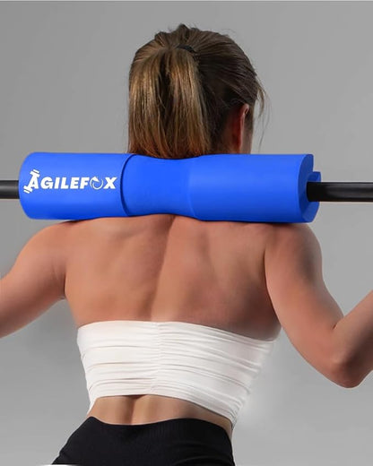 AGILEFOXX Barbell Pad - Squat Pad-Hip Thrust Foam Pad, Comfort & Safety for Strength Training