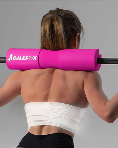 AGILEFOXX Barbell Pad - Squat Pad-Hip Thrust Foam Pad, Comfort & Safety for Strength Training