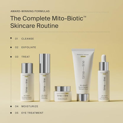 Timeline Mito-Biotic™ Travel Size Firming Serum Anti-Aging Treatment With Antioxidants - Lifting, Brightening, Hydrating & Wrinkle Reducing For All Skin Types - .5mL