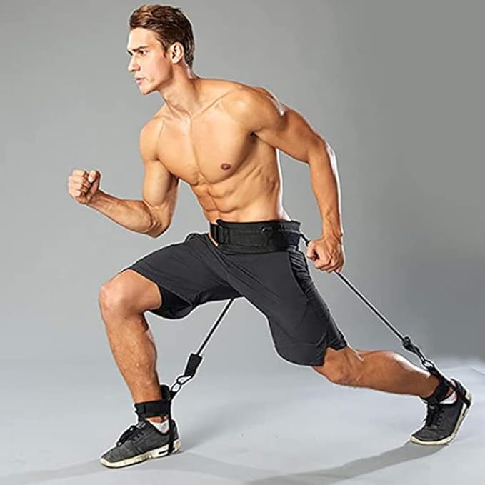 MICHEALWU Vertical Jump Trainer Leg Strength Basketball Volleyball Football Tennis Leg Agility Training