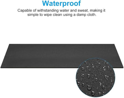 Exercise Equipment Mat for Home Gym to Protect Carpet,60"x30" with 2 Pcs for Yoga Training Matt,Suit for Treadmill Walking pad,Rower Machine,Elliptical,Workout or Fitness GUMWIG