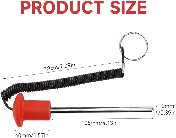 Magnetic Weight Pin, Universal Weight Stack Pin with Pull Rope, Gym Pin for Strength Training Equipment Lifting Machine, Drop Set Pins Gym for Commercial Gym or Home Gym