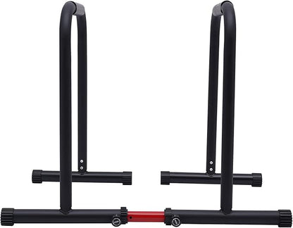 Functional Heavy Duty Dip Stands, Adjustable Parallel Bars for Home Workout, Parallel Bars Workout Exercise Equalizer Bars Fitness, 440LBS Load Capacity