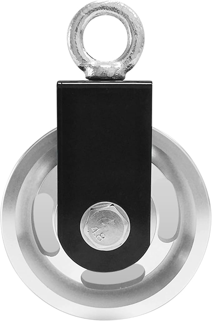 Bracket Aluminium Pulley Carrying Fitness Pulley Roller Wheel for Gym Equipment Home Accessories Gym Wheel