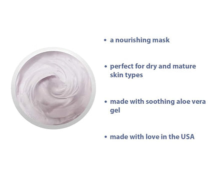 Raya Placental Masque (606) | Nourishing Facial Treatment Mask for Dry or Aging Skin | Revitalizes and Helps Reduce Lines and Wrinkles