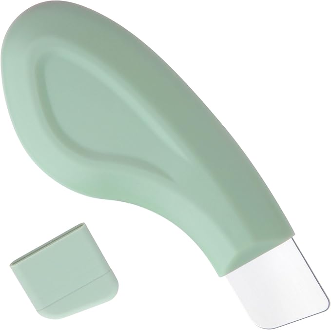 Black Head Remover for Nose, Mild Skin Spatula Face Scrubber for Deep Skin Cleansing, Silicone Pore Cleaner, Daily Skin Cleansing Tool for Men and Women (1PCS)