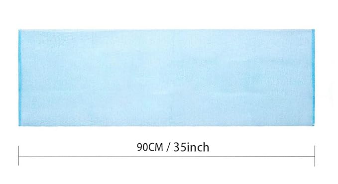 ARCH&M 3-Pack Premium Nylon Exfoliating Towel - 35-Inch Quick-Dry, Hygienic Japanese Washcloth for Body & Back - Durable, Machine Washable, Long-Lasting (Brown x 3)