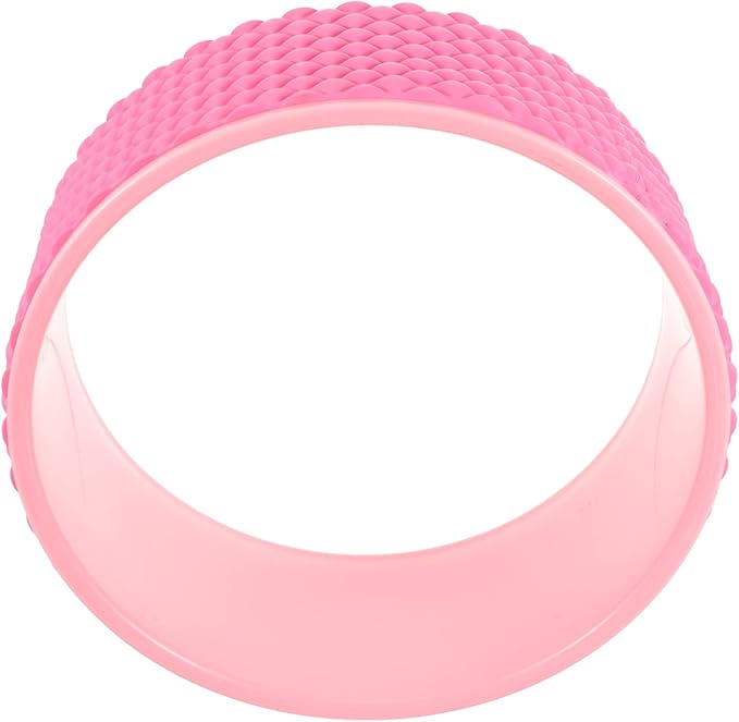 Yoga Wheel for Back Pain Relief Sturdy Foam Roller for Stretching and Massage 1 Piece Yoga Training Wheel for Fitness and Flexibility