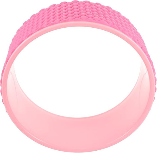 Yoga Wheel for Back Pain Relief Sturdy Foam Roller for Stretching and Massage 1 Piece Yoga Training Wheel for Fitness and Flexibility