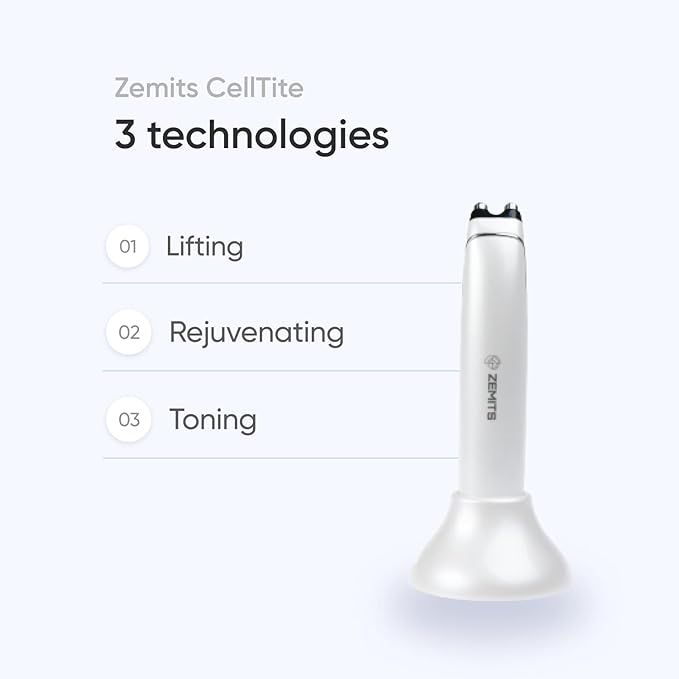 CellTite | Facial Microcurrent Device | Lip Shaper, Eye Lifting | Face Lift Tool, Skin Tightening Galvanic, Dark Circles, Puffiness, Fatigue, Wrinkle Remover, Neck Toning Massager | US Brand