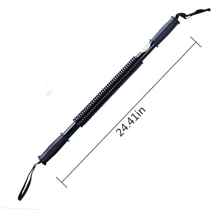 Boshen Power Twister Bar for Arm Upper Body Strength Training Workout Heavy Duty Arm Builder 44lbs/66lbs/88lbs/110Ibs for Choice