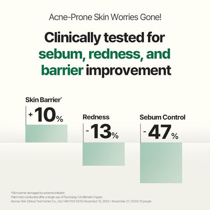 Pyunkang Yul PKY Ultimate Line Skincare Set, Mother's day gift for mom, Calming Solution Toner, Ampoule & Cream, Traditional Korean-Style Packaging, Zero-Irritation (3-item set)