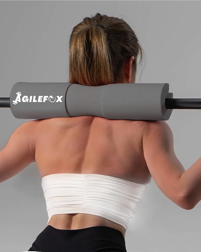 AGILEFOXX Barbell Pad - Squat Pad-Hip Thrust Foam Pad, Comfort & Safety for Strength Training