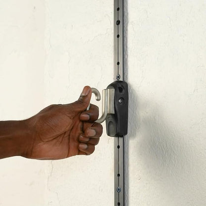 Rail Car for Space Saver Gym - Resistance Training Tool Wall Mount Anchor Home Office Gym Exercise Equipment Fitness (Space Saver Gym Mounting Brackets, Wood Screws, and Instructions Sold Separately)