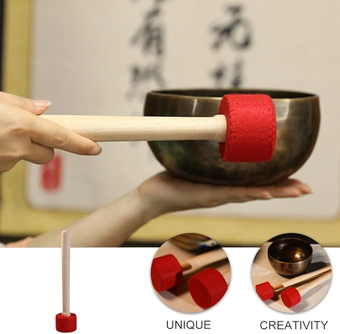 Bowl Hammer Bowl Striker Singing Bowl Mallet Striker Wrapped Mallet Gong Mallet Striker Mallet