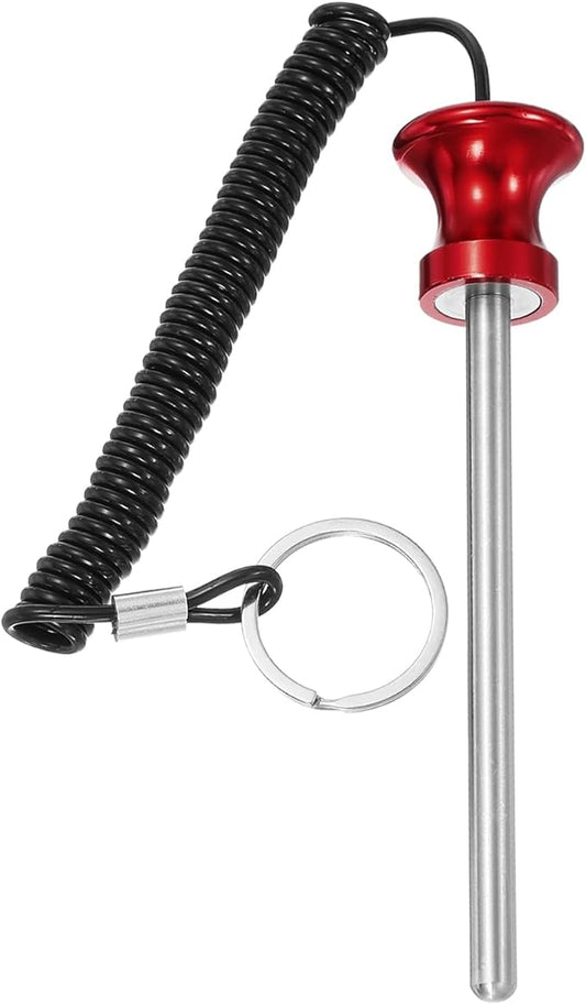 Weight Stack Pin, Weight Gym Pin Strength Training Equipment Replacement with Pull Rope for Home Gym Club